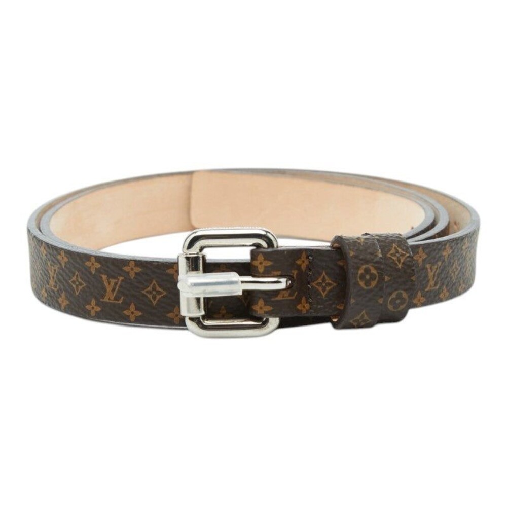Louis Vuitton Monogram Belt Brown